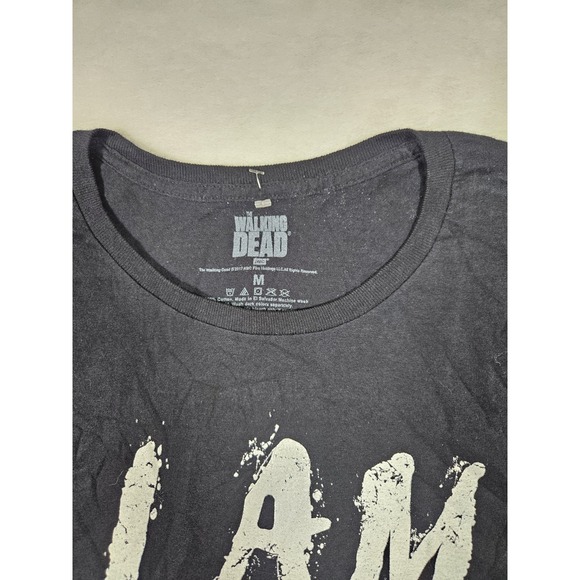 Walking Dead " I Am Negan" T-SHirt Size Medium Black Halloween - Picture 2 of 6